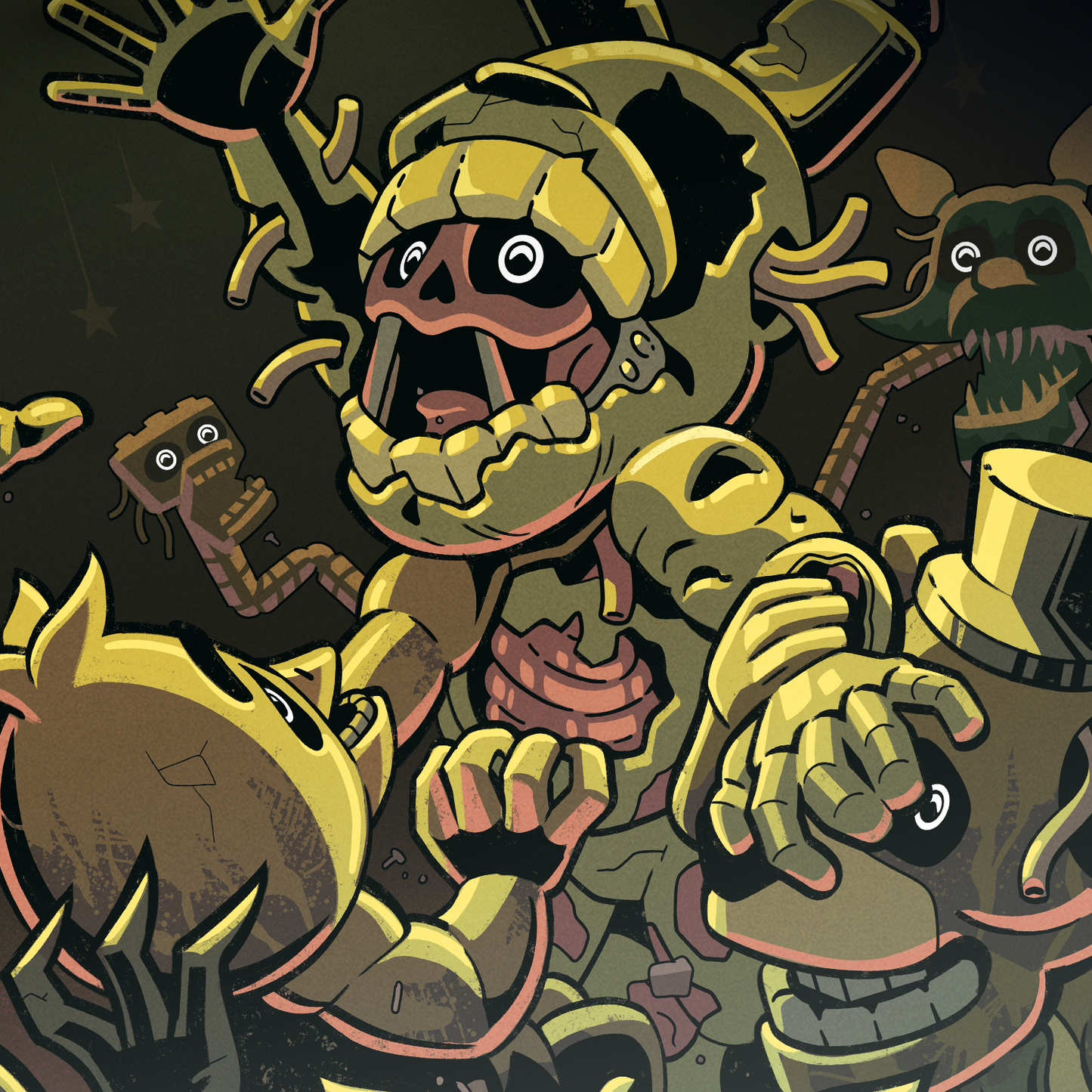 Five Nights at Freddy's ゲーム 3 プリント