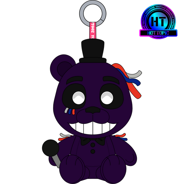 Shadow Freddy Keychain (5in)