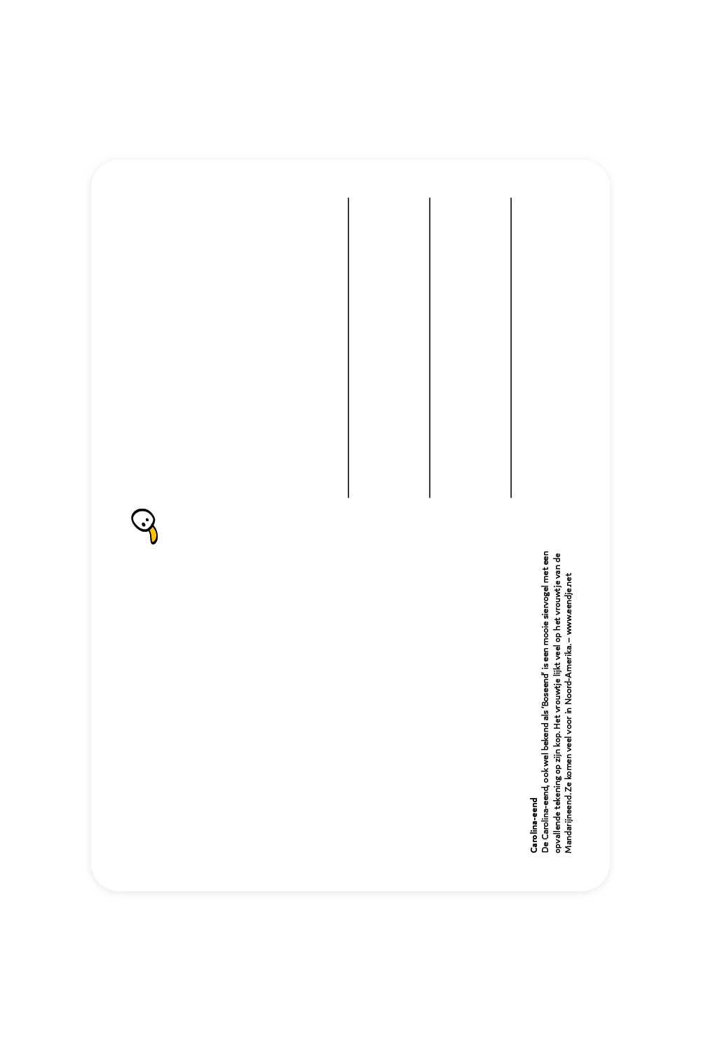 postal de Carolina Duck