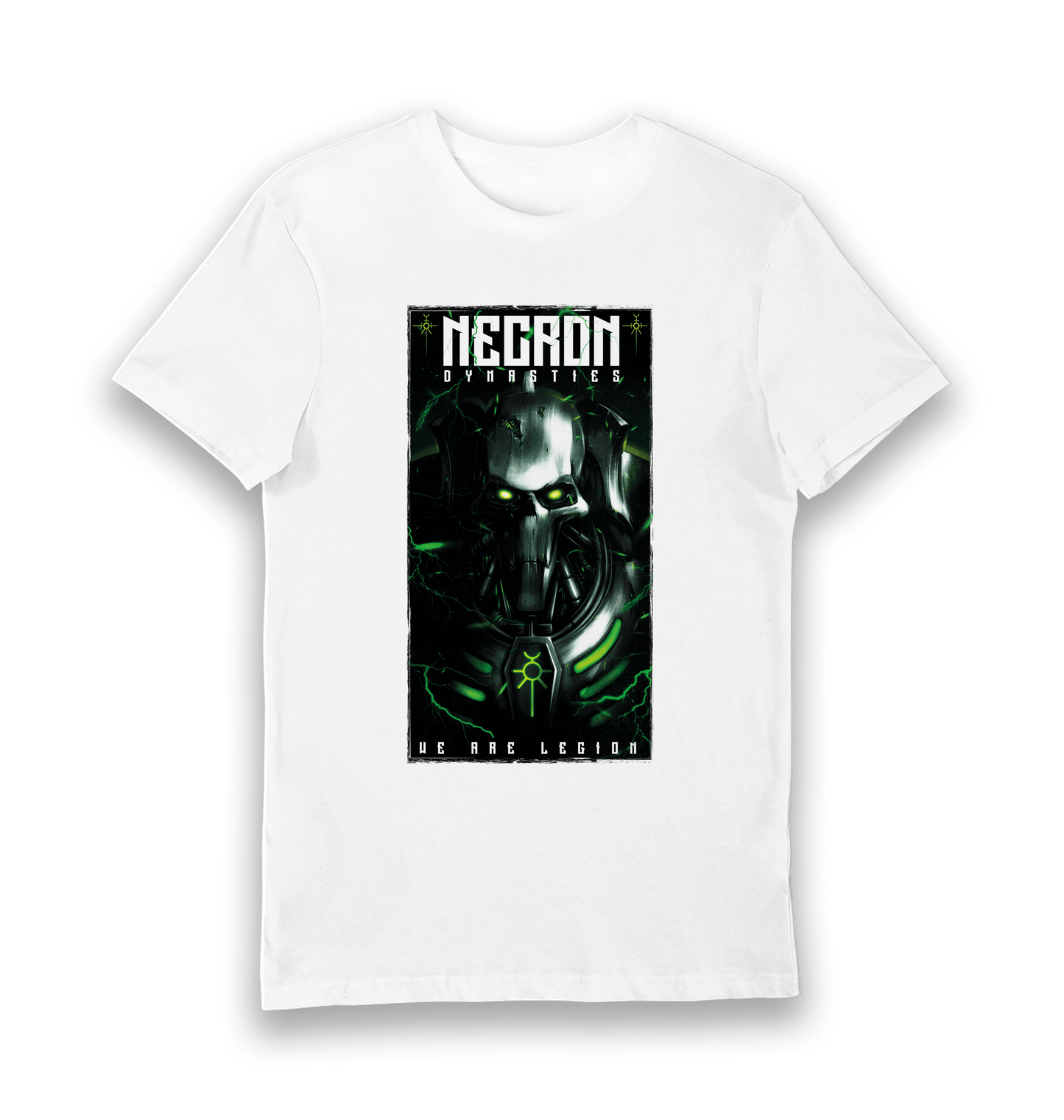 T-shirt adulte Warhammer 40,000 Necron Dynasties We Are Legion