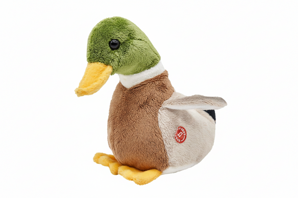 Peluche Canard Colvert avec Son Uni Toys