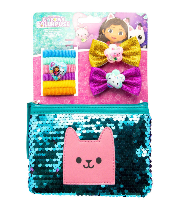 Set cheveux Gabby et la maison magique avec trousse à sequins - produit Joy Toy
