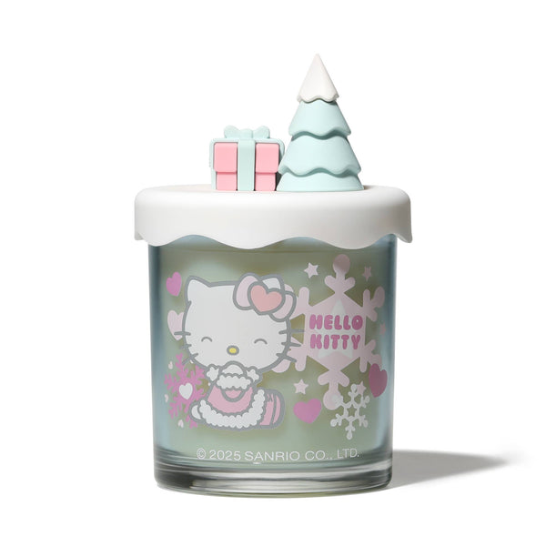 Vela perfumada Hello Kitty Seasons, bayas escarchadas, tapa 3D