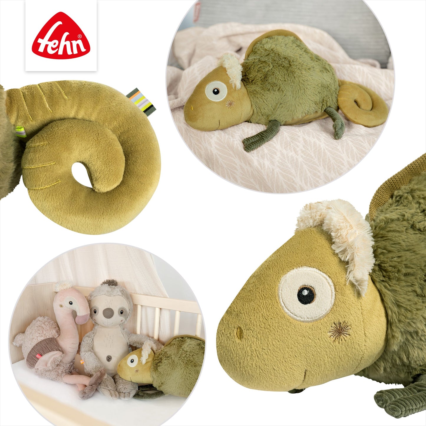 Kuscheltier Chamäleon XL