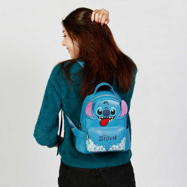 Sac à Dos Heady Disney Lilo & Stitch « Tongue » – Bleu