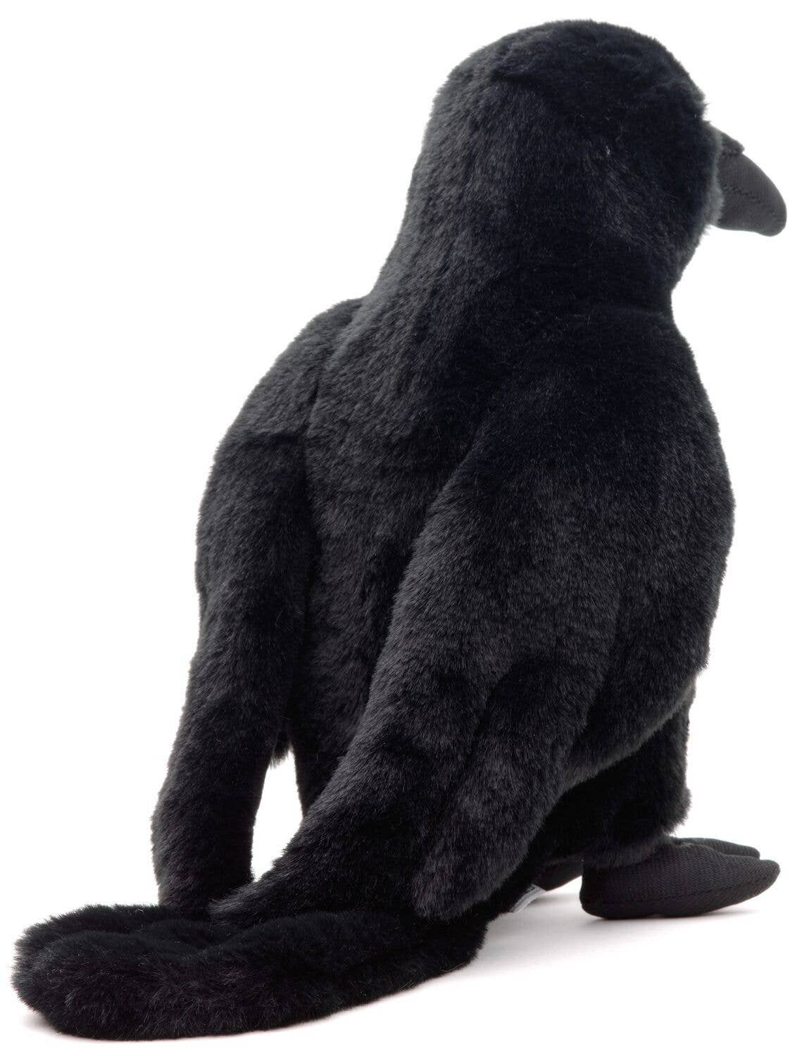 Cuervo negro - 23 cm (altura) - peluche