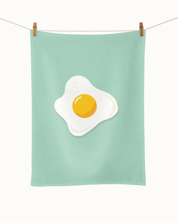 Torchon de cuisine biologique - Petit-déjeuner du dimanche