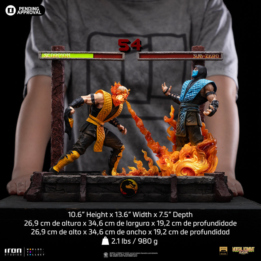 Statue Scorpion Fatality - Mortal Kombat - Art Scale 1/10
