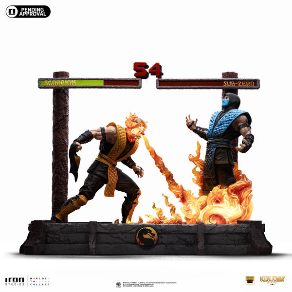 Statue Scorpion Fatality - Mortal Kombat - Art Scale 1/10