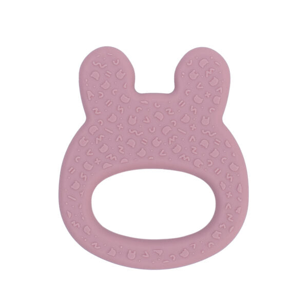 Anneau de Dentition Lapin Dusty Rose