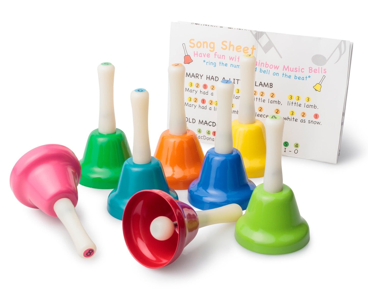 CLOCHES MUSICALES ARC-EN-CIEL
