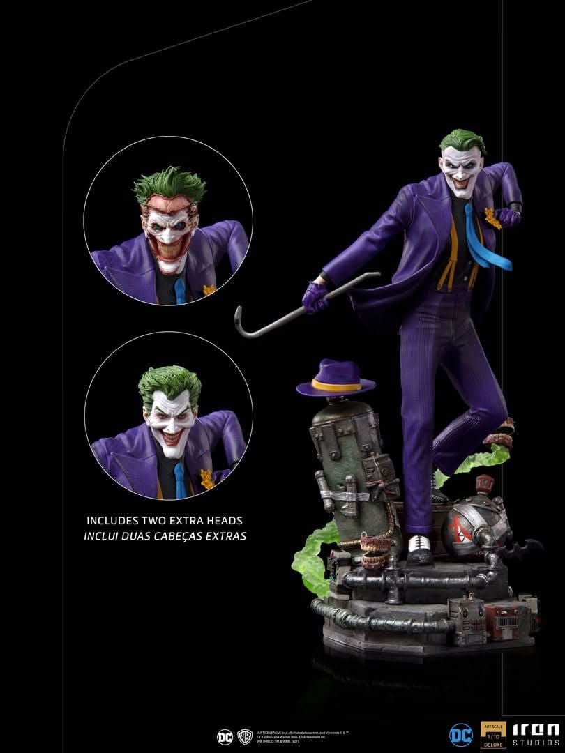 Statue The Joker Deluxe - DC Comics - Art Scale 1/10