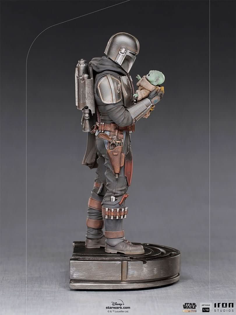 Statue The Mandalorian and Grogu - Star Wars: The Mandalorian - Art Scale 1/10