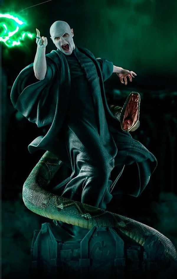 Statue Voldemort and Nagini - Harry Potter - Legacy Replica 1/4