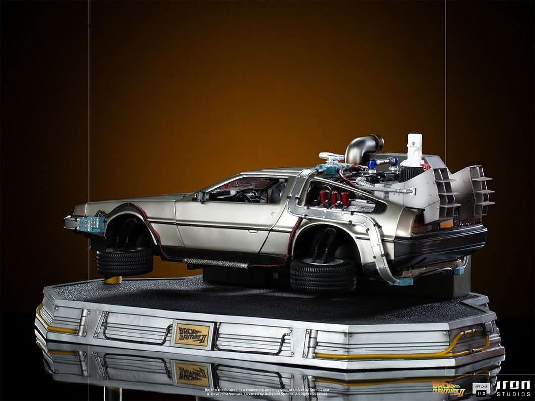 Statue Delorean - Back to the Future II - Art Scale 1/10