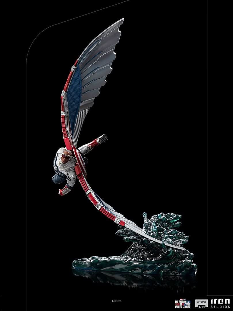 Statue Captain America Sam Wilson - The Falcon and the Winter Soldier - BDS Art Scale 1/10 - Avengers