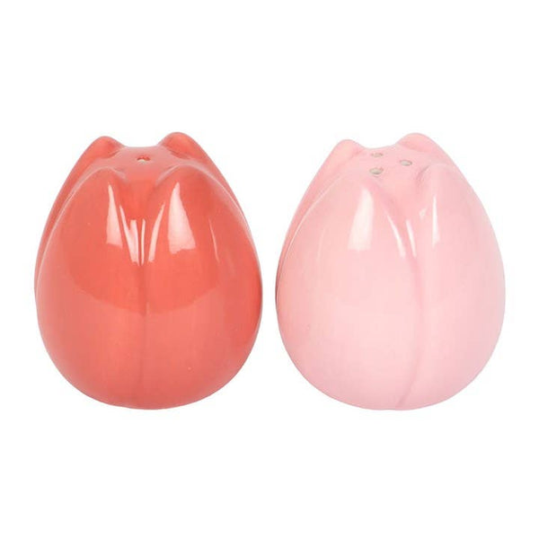 Salière et poivrière Tulipes