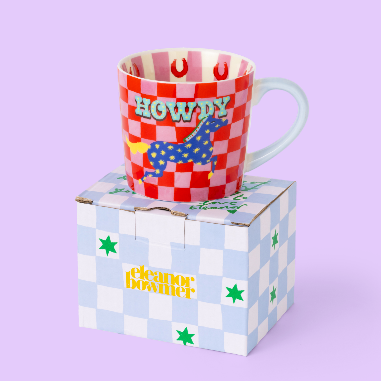 Caneca "Howdy" para Cavalo