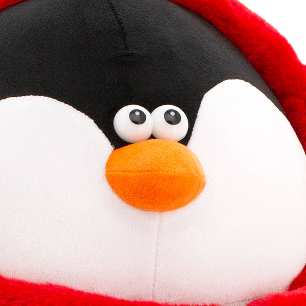 Peluche pingüino con bufanda - 20 cm - 0+
