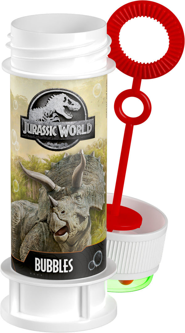 Jurassic World Bubble Dispenser - Display of 36 x 60ml Bottles