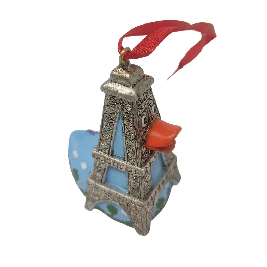 Hanging decoration Duck Eiffel Tower