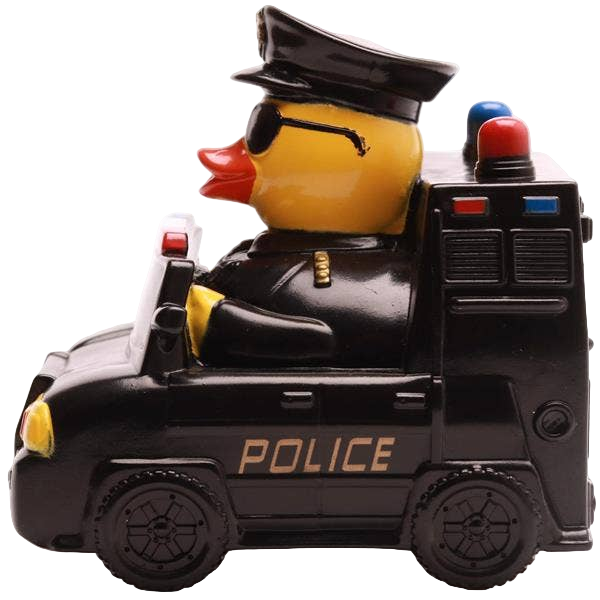 Coche de policía de Duck