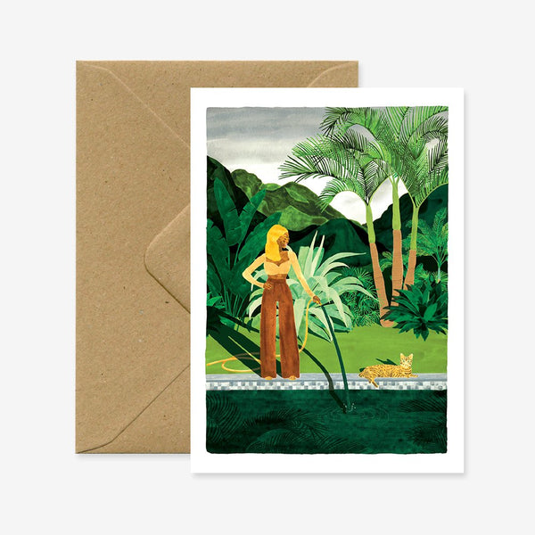 Chic watering - Carte de voeux
