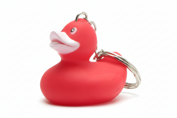 Porta-chaves Pato Vermelho