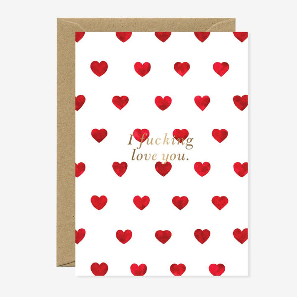 I F*cking love you - Carte de voeux