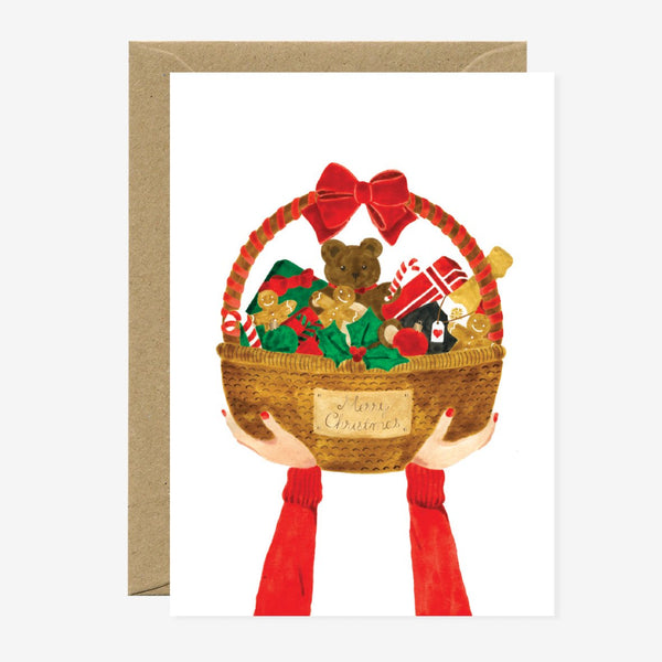 Christmas Basket - Carte de voeux