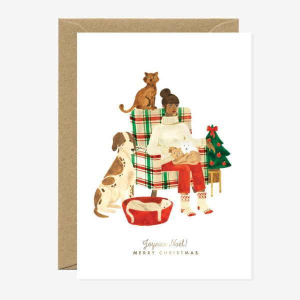 Christmas family - Carte de voeux