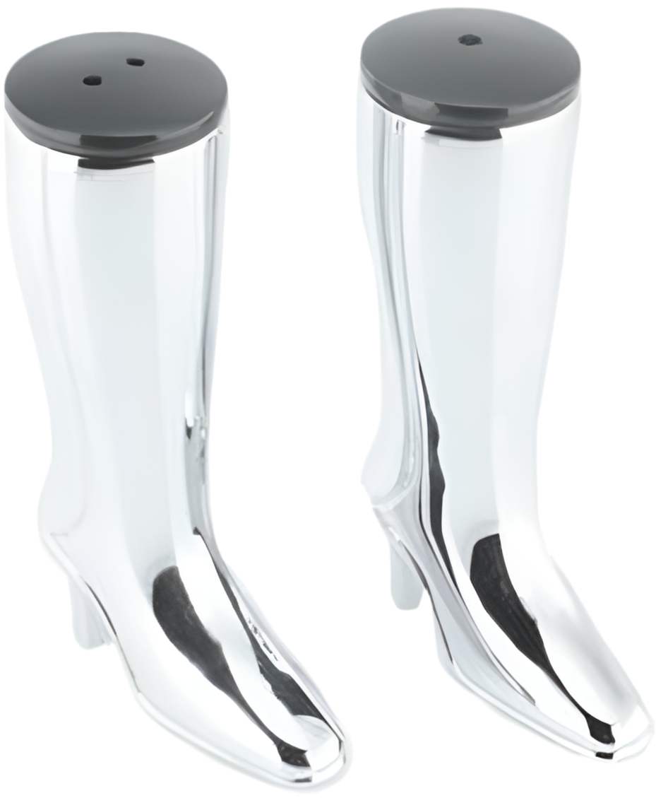 Sel Et Poivre Botte À Talon Cadeau Geek