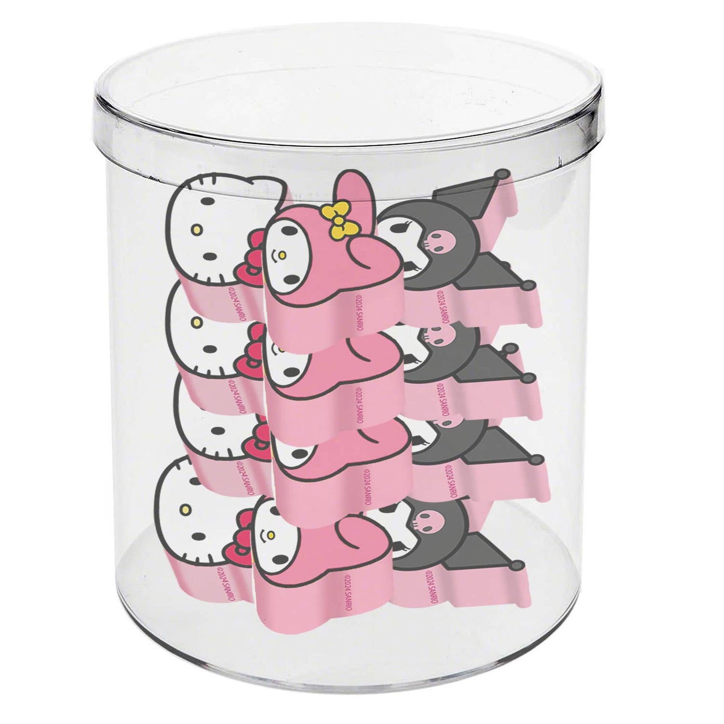 Cubo mixto Sanrio Hello Kitty con 12 chicles