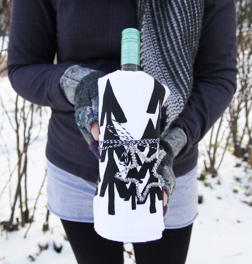 Modern Fir Tea Towel