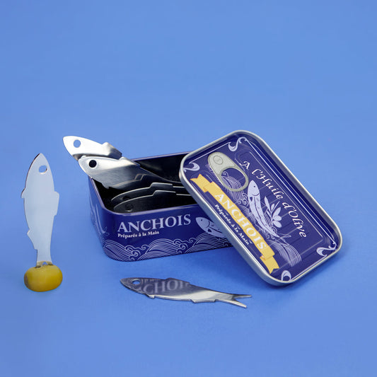Canned Anchovy Snack Forks