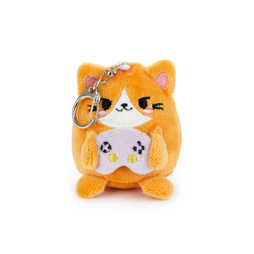 Fluffy Kawaii Gamer Keychain