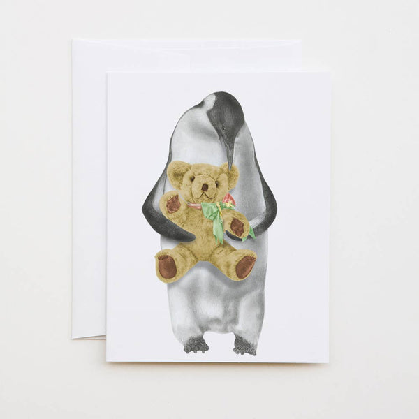 Puck Louy Carte de pingouin Empereur