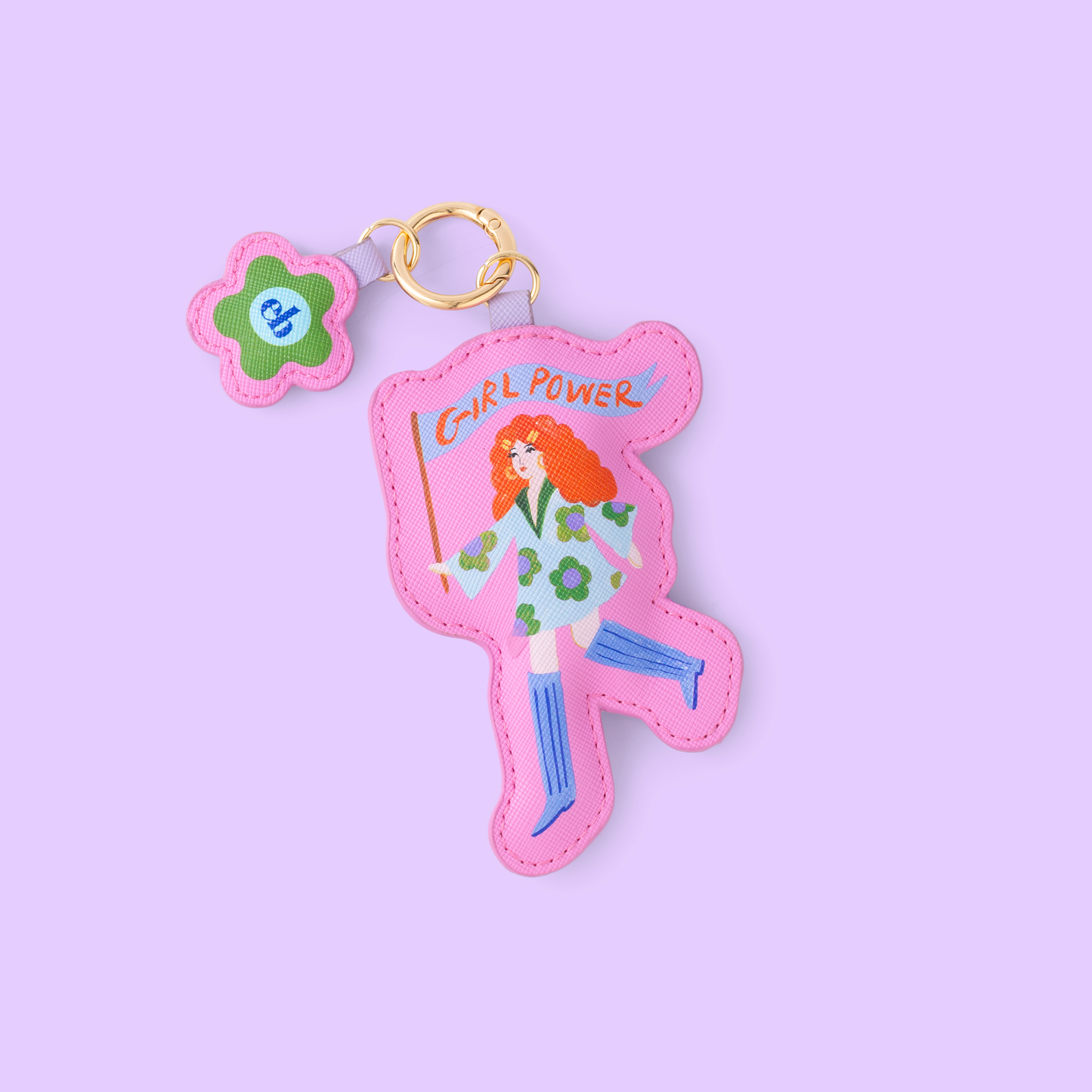 Porte-clés "Les filles règnent"