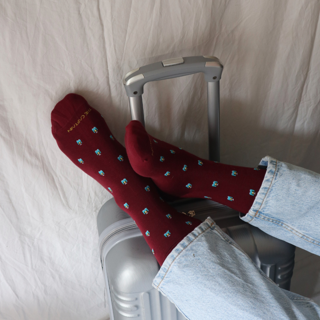 Calcetines de viaje