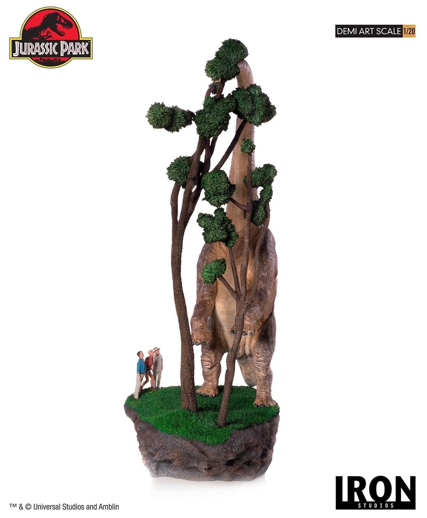 Statue Welcome To Jurassic Park - Jurassic Park - Demi Scale 1/20