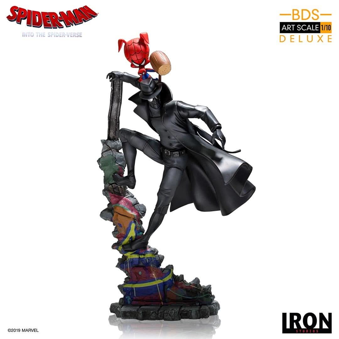 Statue Spider-Noir and Spider-Ham - Spider-Man: Into The Spider-Verse - Art Scale 1/10 - Spider-Man