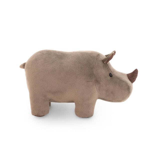 Peluche de rinoceronte naranja (20 cm)
