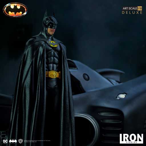 Statue Batman & Batmobile (Deluxe) - Batman 1989 - Art Scale - DC Comics