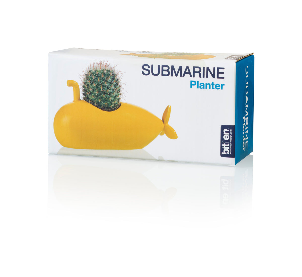 Pot de Fleur Sous-Marin Jaune – Petit