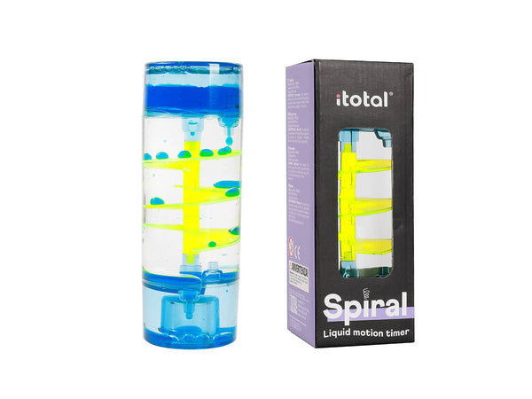 Minuteur spirale bleu