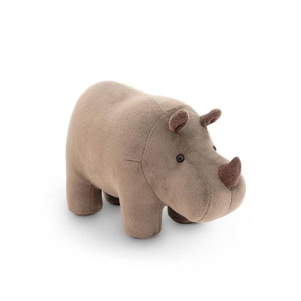 Peluche de rinoceronte naranja (20 cm)