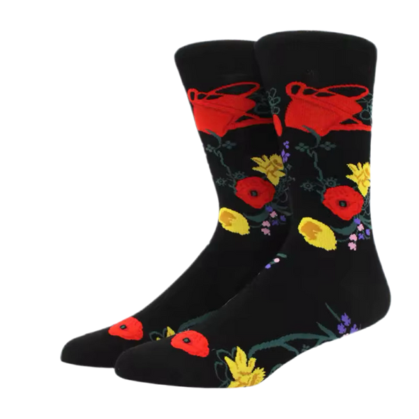 Calcetines de jardín de flores