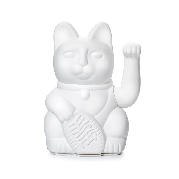 Chat Chanceux Blanc