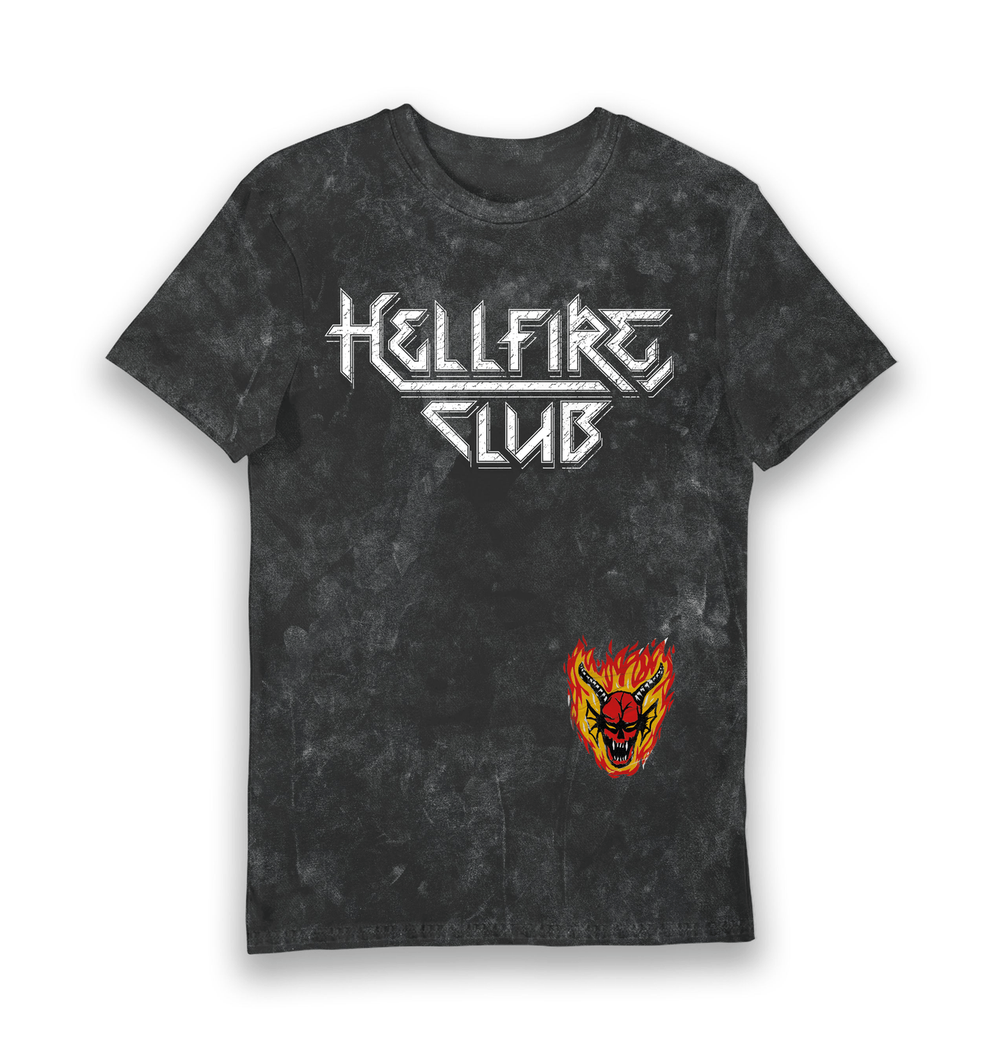 T-shirt adulte Stranger Things Hellfire Club Snowash