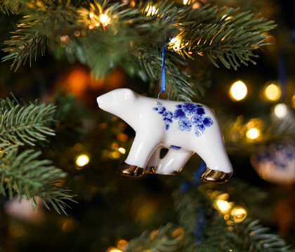 Décoration de Noël Ours Polaire